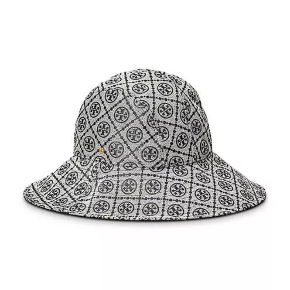 TORY BURCH Women's T Monogram Reversible Bucket Hat